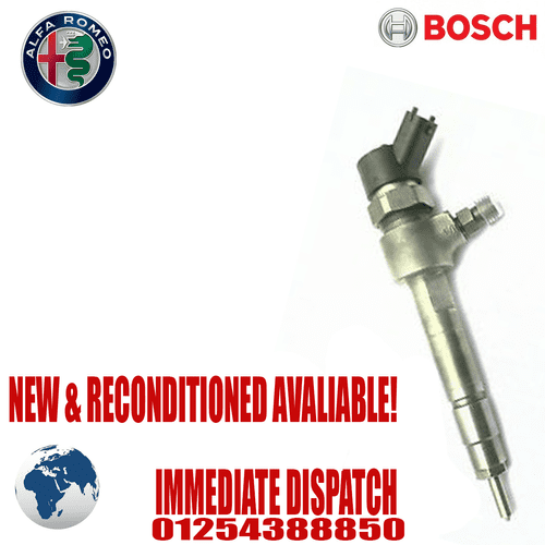 Alfa Romeo 147 1.9 JTD Reconditioned Bosch Diesel Injector - 0445110119